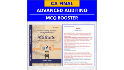AUDIT MCQ BOOSTER (CA FINAL)