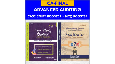 AUDIT - CASE STUDY BOOSTER + MCQ BOOSTER (CA FINAL)