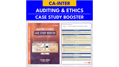 AUDIT – CASE STUDY BOOSTER – CA INTER B&W 