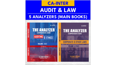 AUDIT & LAW – MAIN BOOKS CA INTER B&W
