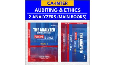 AUDIT – COMPREHENSIVE BOOKS + CHART CHALISA – CA INTER B&W 