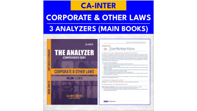 CA INTER LAW COMPREHENSIVE BOOKS