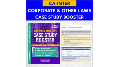 LAW (CASE STUDY BOOSTER) - CA INTER COLOURED