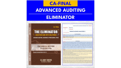 AUDIT ELIMINATOR (CA FINAL) - B&W 